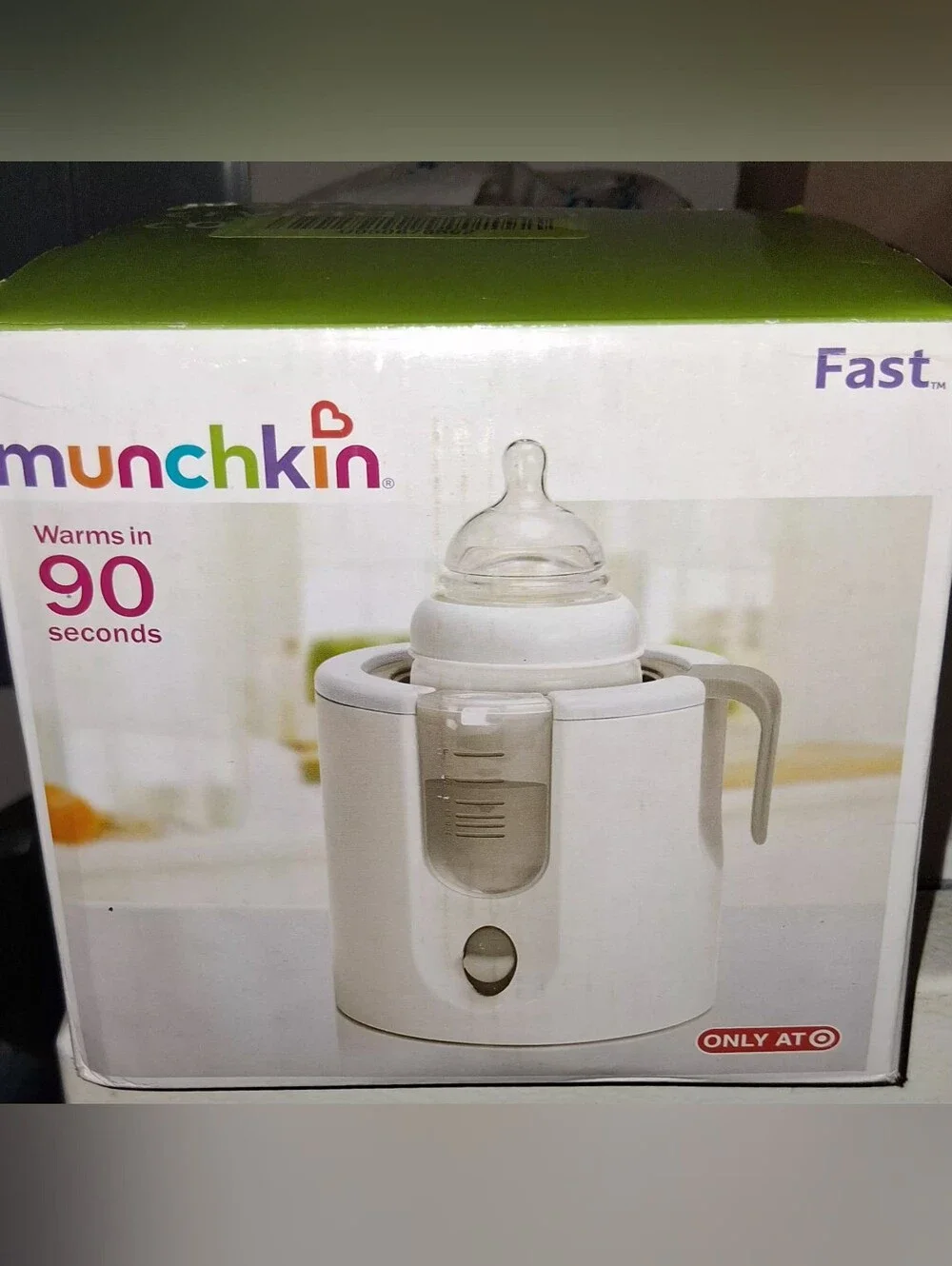 Munchkin White Baby Bottle Warmer - Fast Warm